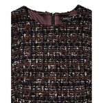 Dolce & Gabbana Multicolor Sleeveless Mini Tweed A-line Dress DR81741-38