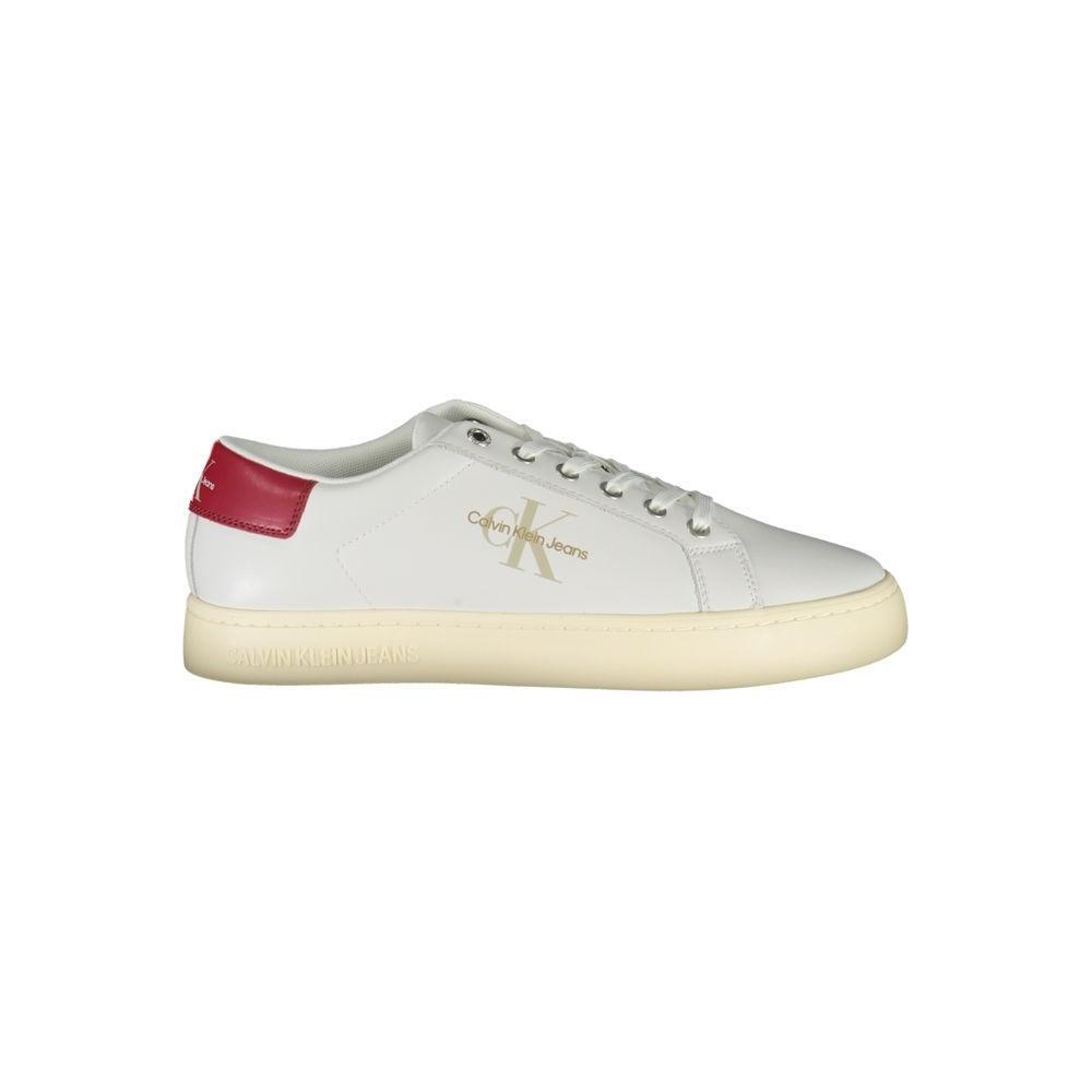 Calvin Klein Eco-Conscious White Lace-up Sneakers CA-28511-EU45/US12
