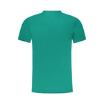 Cavalli Class Green Cotton Men T-Shirt CA-36654-M
