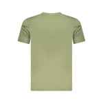 Cavalli Class Green Cotton Men T-Shirt CA-36662-M