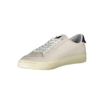 Tommy Hilfiger White Leather Men Sneaker TO-20370-EU40/US7