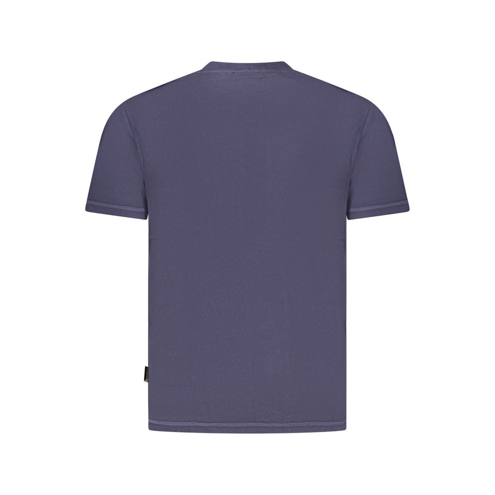 Napapijri Blue Cotton Men T-Shirt NA-35888-S