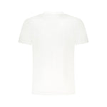 Cavalli Class White Cotton Men T-Shirt CA-36649-M