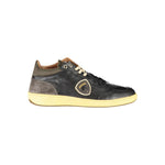 Blauer Sleek Black Lace-Up Sneakers with Contrast Details BL-23170-EU43/US10