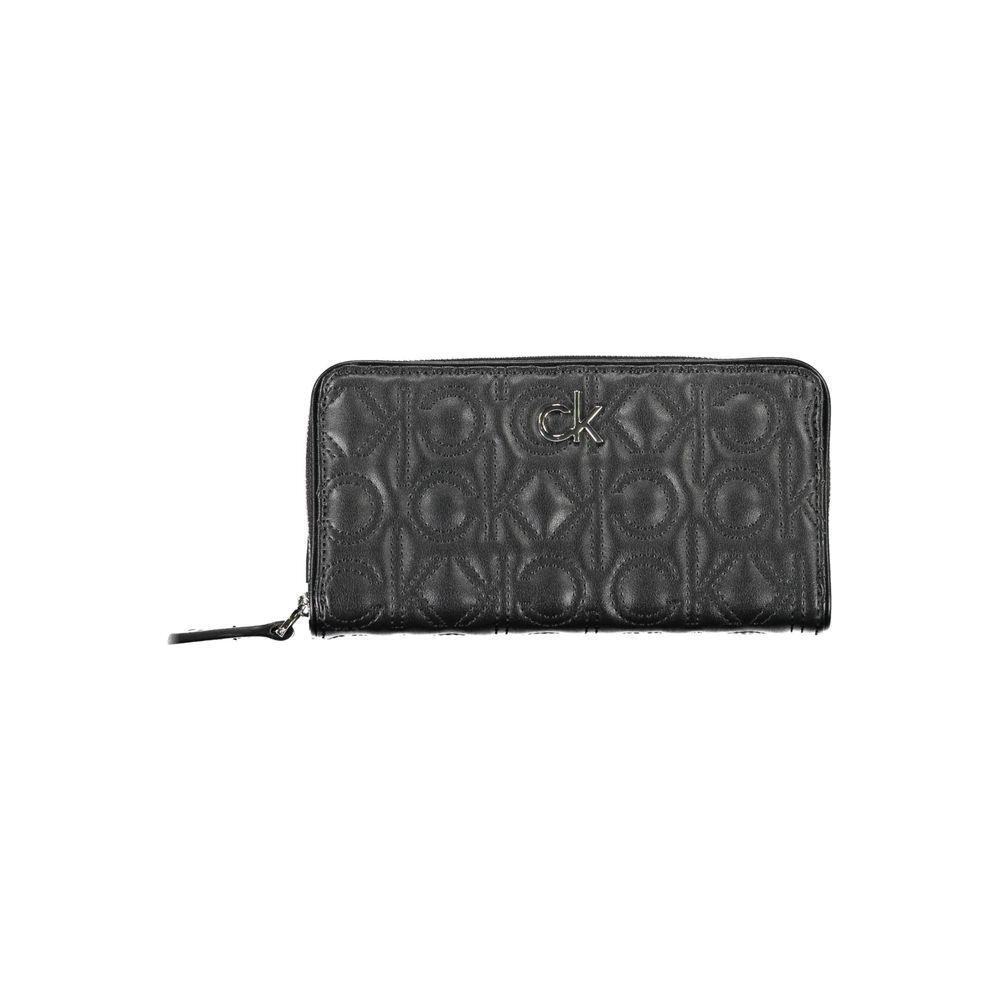 Calvin Klein Black Polyethylene Women Wallet CA-8819
