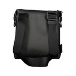 Calvin Klein Elegant Black Shoulder Bag with Contrast Details CA-26035