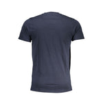 Cavalli Class Blue Cotton T-Shirt CA-28567-L