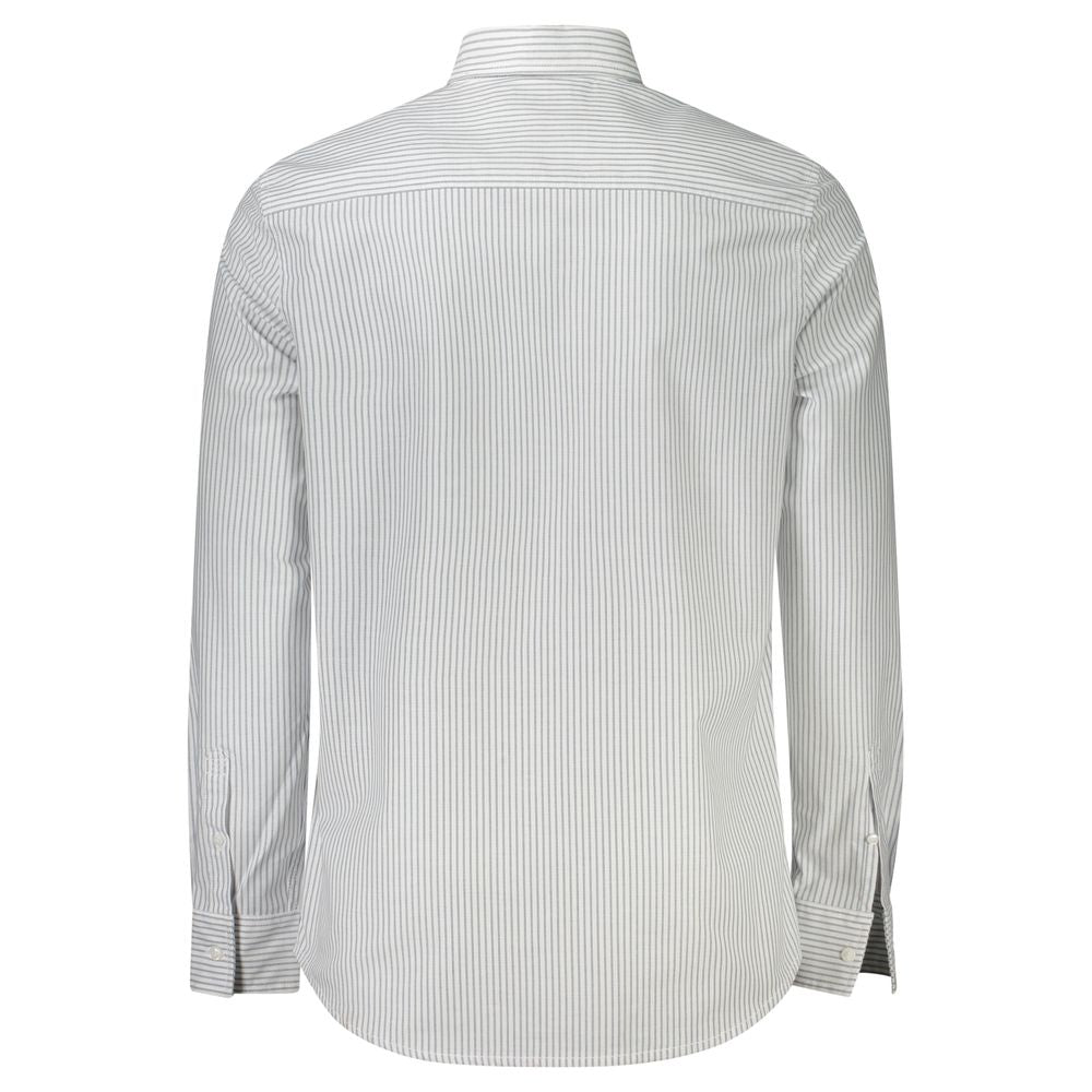 Calvin Klein White Cotton Men Shirt CA-33155-S
