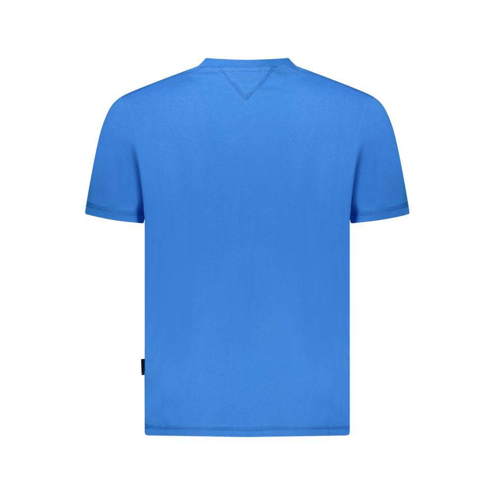 Napapijri Blue Cotton Men T-Shirt NA-35902-S