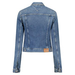 Tommy Hilfiger Blue Cotton Women Jacket TO-36612-M