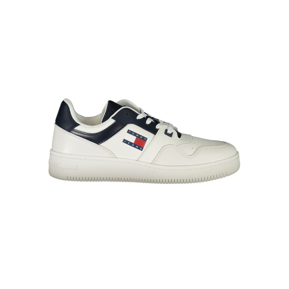 Tommy Hilfiger Blue Leather Men Sneaker TO-36753-EU40/US7