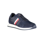 Tommy Hilfiger Blue Polyester Men Sneaker TO-37926-EU40/US7
