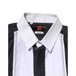 Dolce & Gabbana Black White GOLD Long Sleeves Formal Shirt TSH906760-40