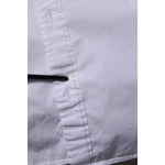 Dolce & Gabbana White Cotton GOLD Long Sleeves Dress Shirt TSH906941-42
