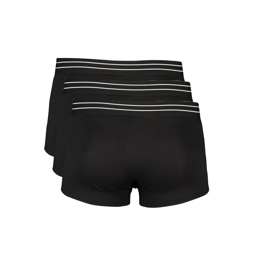 Cavalli Class Black Cotton Underwear CA-26559-S
