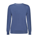 North Sails Blue Cotton Women Sweater NO-35960-XS