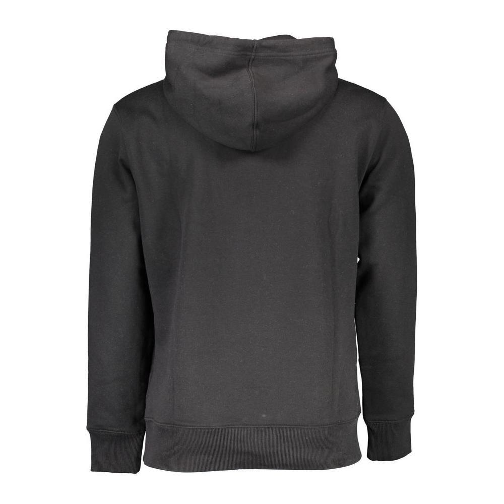 Calvin Klein Black Cotton Men Sweater CA-14189-XL