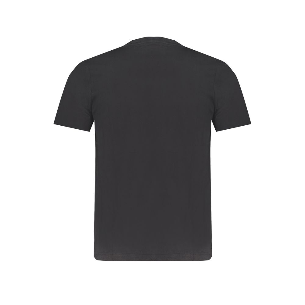 Kappa Black Cotton T-Shirt KA-31589-S