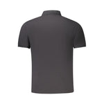 North Sails Black Cotton Men Polo Shirt NO-34381-S