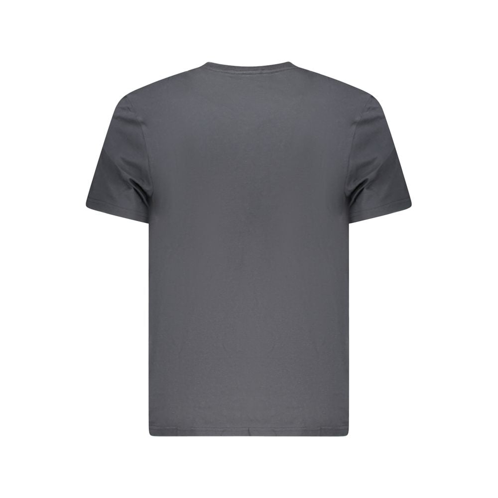 Lee Black Cotton Men T-Shirt LE-35372-S