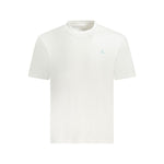 Calvin Klein White Cotton T-Shirt CA-35629-XL