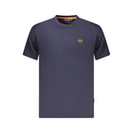 Napapijri Blue Organic Cotton Men T-Shirt NA-35892-S