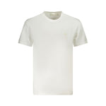 Calvin Klein White Cotton Men T-Shirt CA-36272-XL