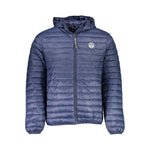 North Sails Blue Polyamide Men Jacket NO-37211-L