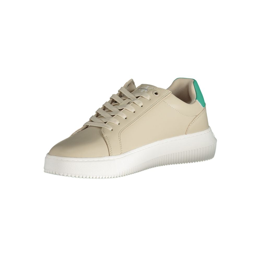 Calvin Klein Beige Polyester Sneaker CA-31277-EU40/US7