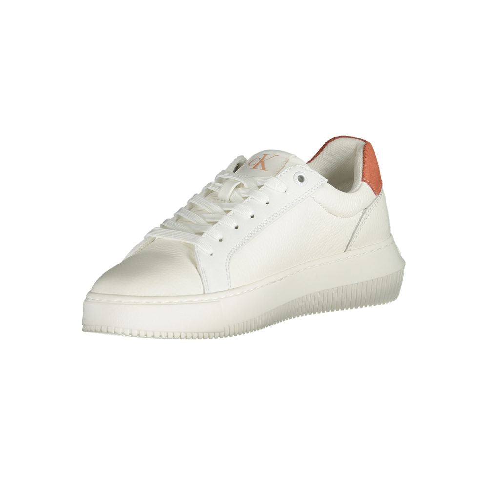 Calvin Klein White Polyethylene Women Sneaker CA-33711-EU36/US6
