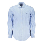 Harmont & Blaine Light Blue Cotton Men Shirt