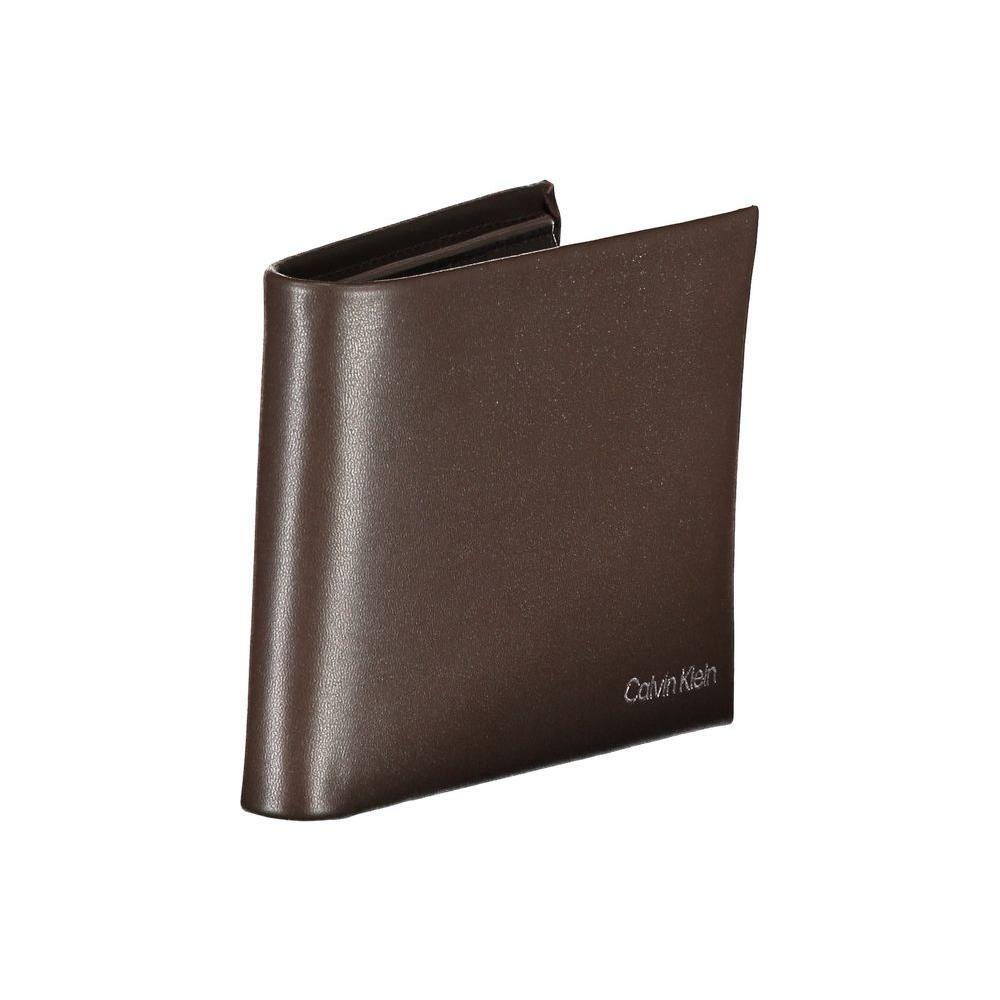 Calvin Klein Elegant Leather Wallet with RFID Block CA-25956