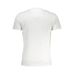 Cavalli Class White Cotton T-Shirt CA-28579-XL
