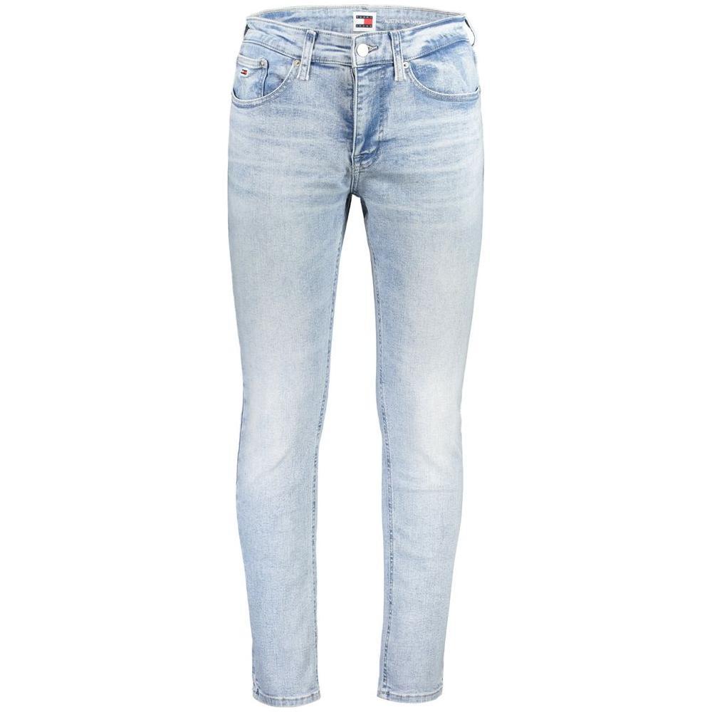 Tommy Hilfiger Light Blue Cotton Men Jeans TO-30514-W28 | L32