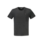 Tommy Hilfiger Black Cotton Men TShirt TO-32885-S