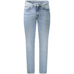 Calvin Klein Light Blue Cotton Men Jeans CA-35419-W28 | L32