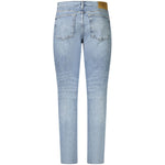 Calvin Klein Light Blue Cotton Men Jeans CA-35419-W28 | L32