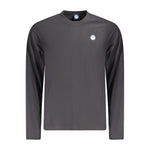 North Sails Black Cotton Men T-Shirt NO-35792-S
