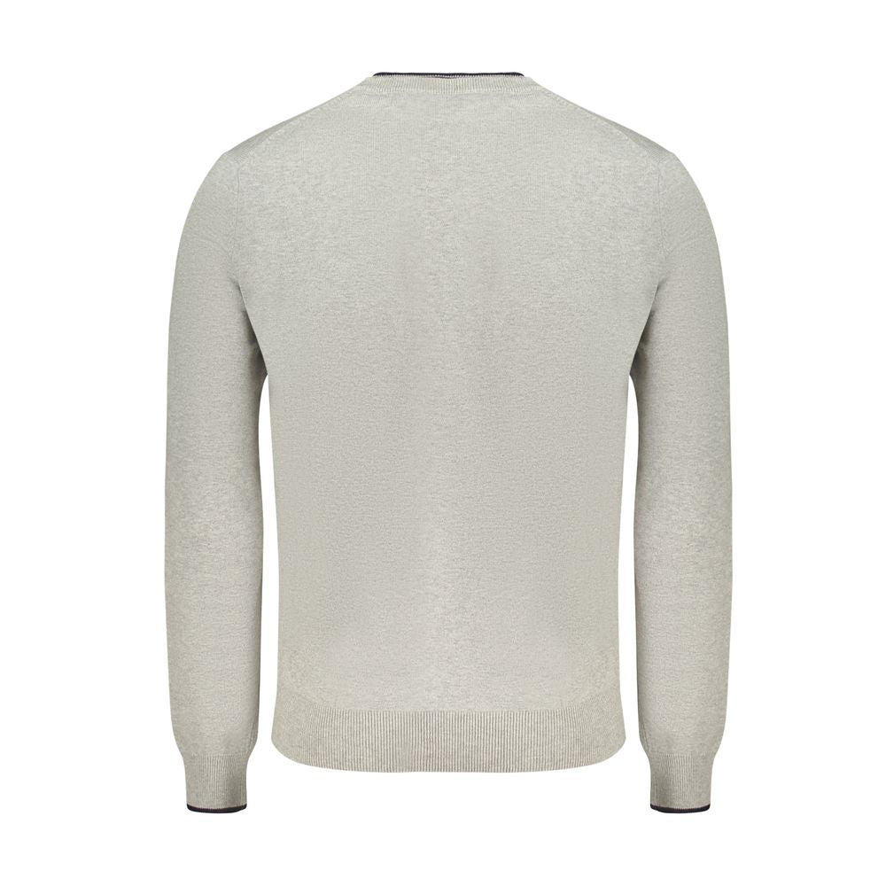 North Sails Brown Cotton Men Sweater NO-35821-S