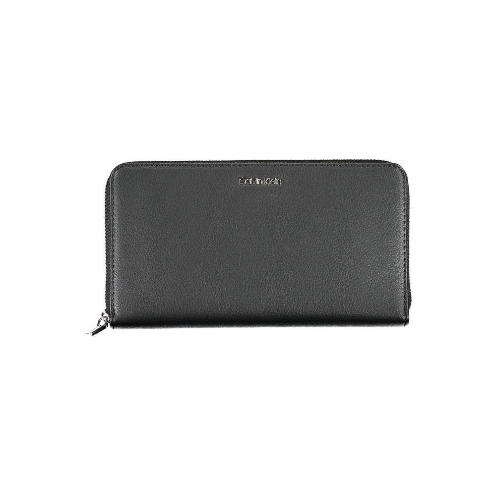 Calvin Klein Black Polyethylene Women Wallet 1728,67403481248,Bags,Black,Calvin Klein,New with tags,Wallets - Women - Bags,Women,Women - Bags CA-37698