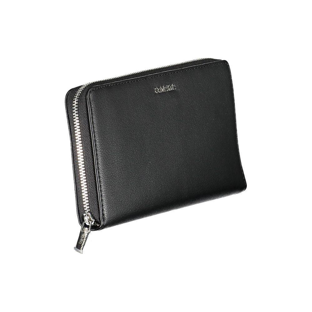 Calvin Klein Black Polyethylene Women Wallet 1728,67403481248,Bags,Black,Calvin Klein,New with tags,Wallets - Women - Bags,Women,Women - Bags CA-37698