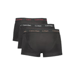 Calvin Klein Black Cotton Men Boxer CA-37707-S