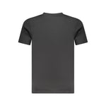 Cavalli Class Black Cotton Men T-Shirt CA-36709-M