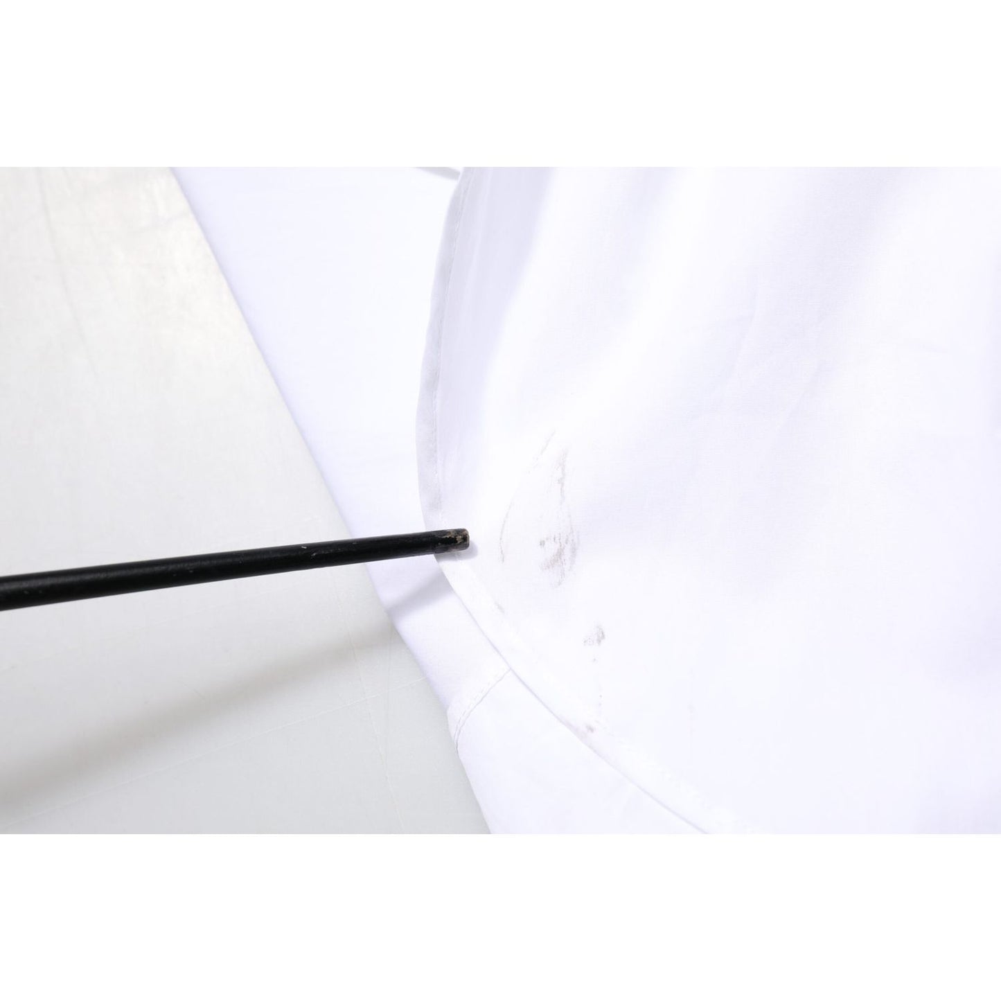 Dolce & Gabbana White Cotton Collared Shirt Long Sleeve Top TSH906891-38