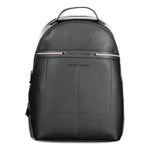 Tommy Hilfiger Black Polyethylene Men Backpack TO-38000