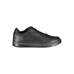 Tommy Hilfiger Black Leather Men Sneaker TO-36741-EU40/US7