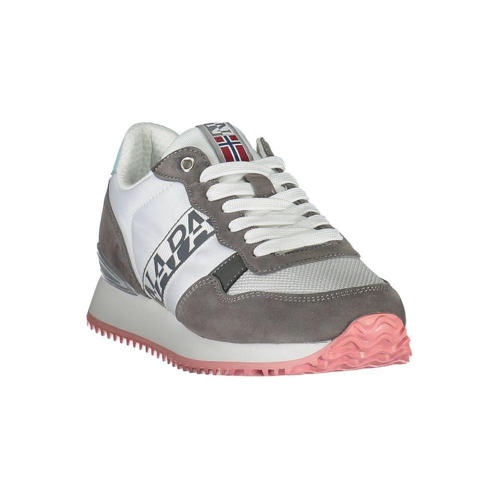 Napapijri White Polyester Women Sneaker NA-37871-EU39/US9