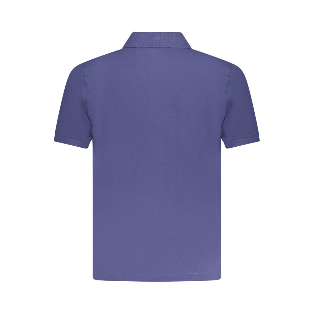 K-WAY Blue Cotton Polo Shirt KW-38386-S
