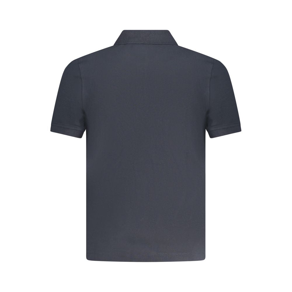K-WAY Blue Cotton Polo Shirt KW-38391-M