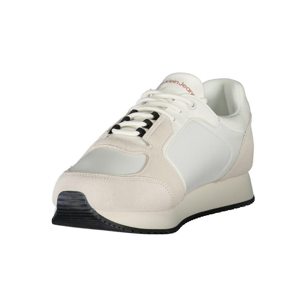 Calvin Klein White Leather Men Sneaker CA-36778-EU40/US7